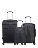 BLUESTAR - 3-Piece Suitcase Set - Medium Suitcase, Cabin S and Cabin XXS OTTAWA