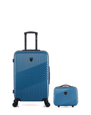 2 Luggages Bundle Medium 65cm and Vanity Case PETER