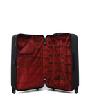 Set of 2 large and weekend suitcases LONDON