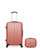 Set of 2 Weekend suitcase and vanity NAPOLI