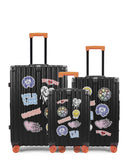 LUGERS - 3-piece hard-shell suitcase set - Large suitcase, Medium suitcase and Cabin XS - ELEVENPARIS