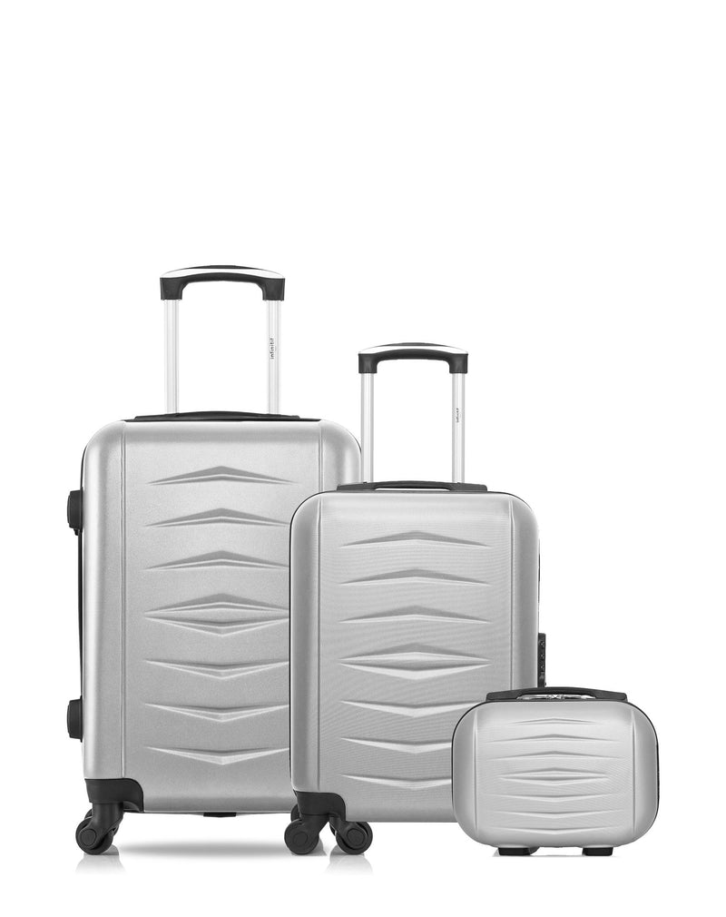 3 Luggages Bundle Cabin 55cm, Underseat 46cm and Vanity Case OVIEDO