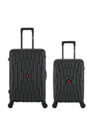 2-Piece Hard-Shell Suitcase Set ODEON - Medium and XS Cabin