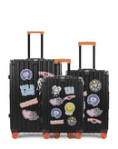 LUGERS - 3-piece hard-shell suitcase set - Large suitcase, Medium suitcase and Cabin S - ELEVENPARIS