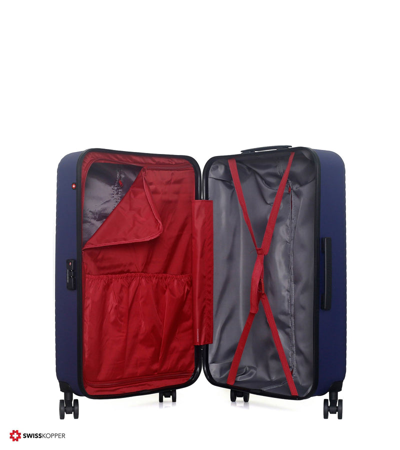 4 Luggage Bundle Large 75cm, Medium 65cm, Cabin 55cm and Underseat 46cm SPIEZ