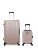 2 Luggage Bundle Large 75cm and Underseat 46cm AGATA