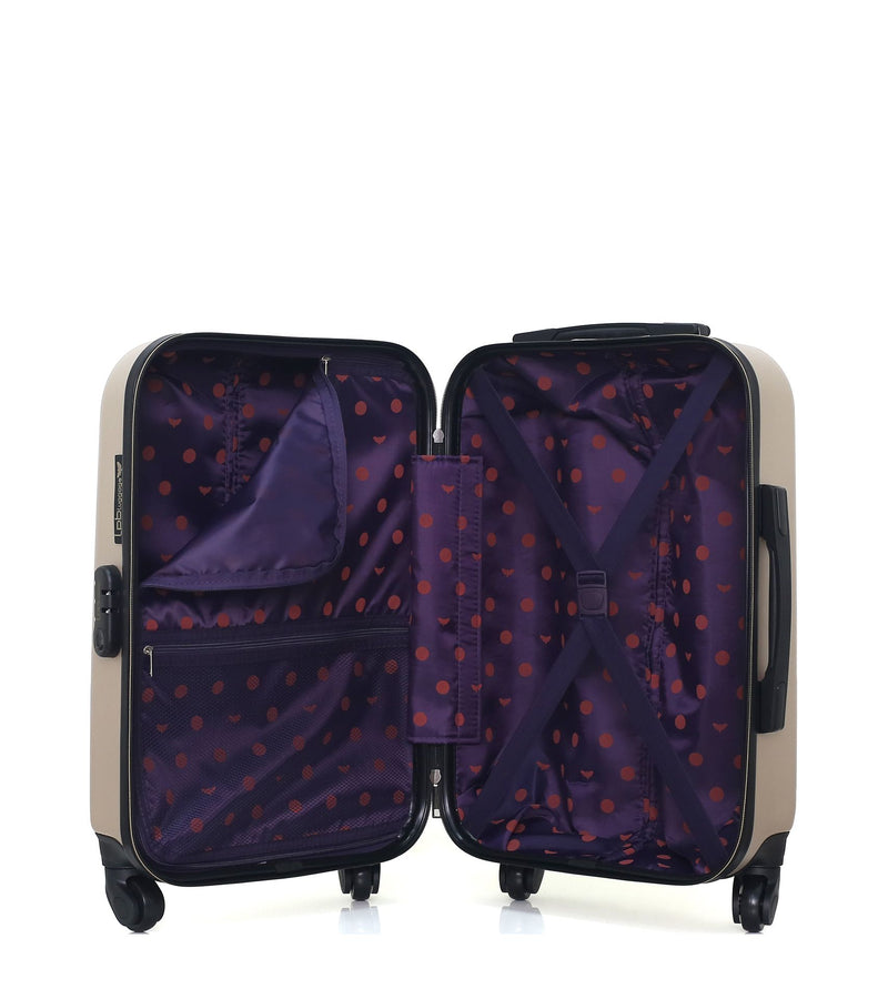 2 Luggages Bundle Cabin 55cm and Vanity Case ELEONOR