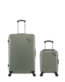 Set of 2  large and carry-on suitcases XXS CITÉ