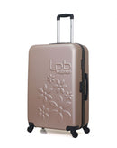 LPB LUGGAGE ELEONOR - 4-piece luggage set in ABS (large suitcase, medium suitcase, cabin S and vanity case)