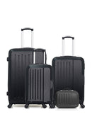 HERO - LOT DE 4 - Valises grand format, weekend, cabine et vanity VESUVIO
