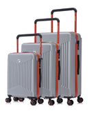 NORTH BEACH - 3-piece hard-shell suitcase set - Large suitcase, Medium suitcase and Cabin S - AMERICAN TRAVEL