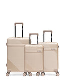 WOHLEN - 3-piece hard-shell suitcase set - Medium suitcase, Cabin S and Cabin XS - SWISS KOPPER