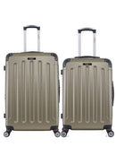 Set of 2 large and weekend suitcases TUNIS