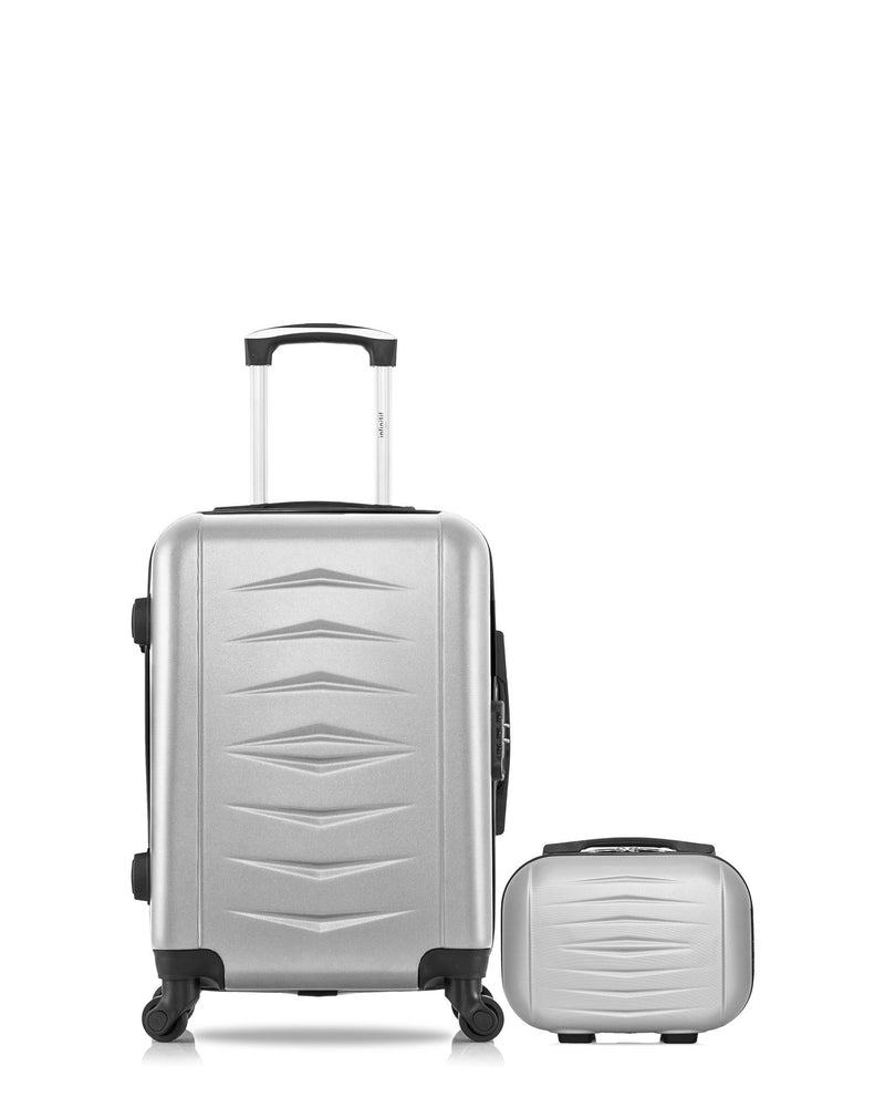 2 Luggages Bundle Cabin 55cm and Vanity Case OVIEDO