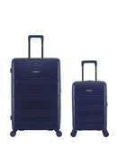 LYNDA - 2-piece hard-shell suitcase set - Large suitcase and Cabin XS - LPB LUGGAGE