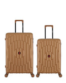 2-Piece Hard-Shell Suitcase Set ODEON - Large and Medium