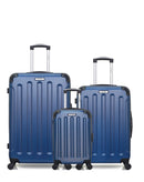3 Luggage Bundle Large 75cm, Medium 65cm and Underseat 46cm MADRID