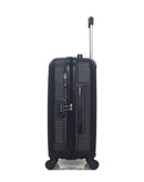 WAVE PARIS - 2-Piece Luggage Set - Cabin S Suitcase and Vanity Case SELENGA