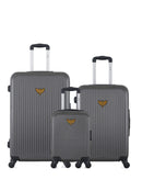3 Luggage Bundle Large 75cm, Medium 65cm and Underseat 46cm AGATA