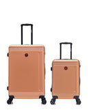 2-Piece Hard-Shell Suitcase Set GSTAAD - Large and Cabin