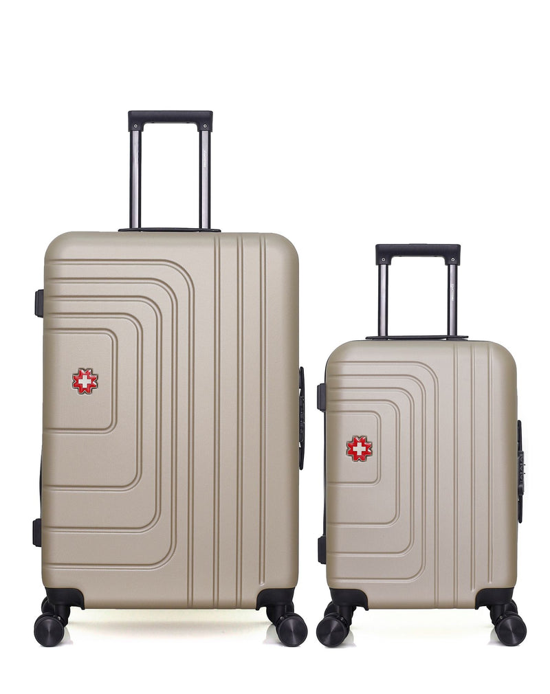 SWISS KOPPER - LOT DE 2 - Valises grand format et cabine RUTI