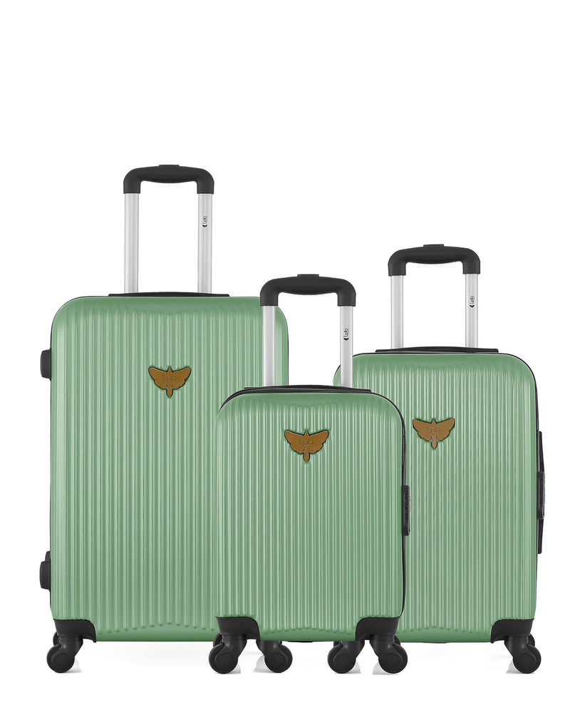 3 Luggage Bundle Medium 65cm Cabin 55cm Underseat 46cm Agatha - LPB
