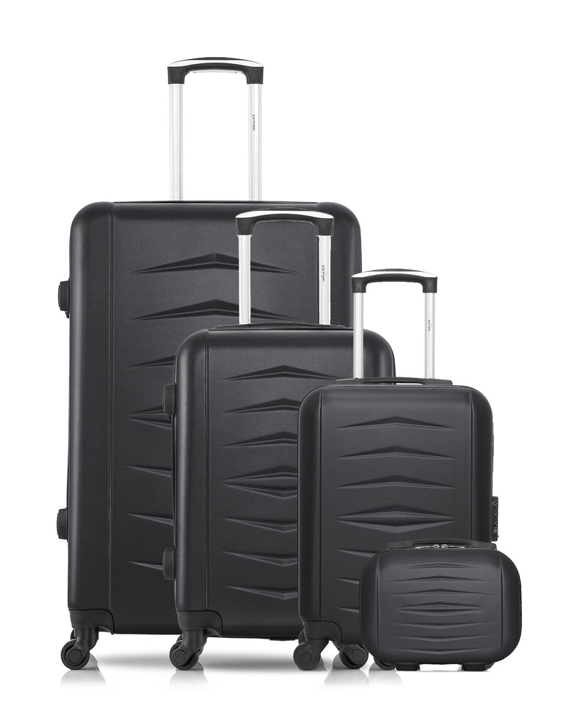 4 Luggages Bundle Large 75cm, Cabin 55cm, Underseat 46cm and Vanity Case OVIEDO