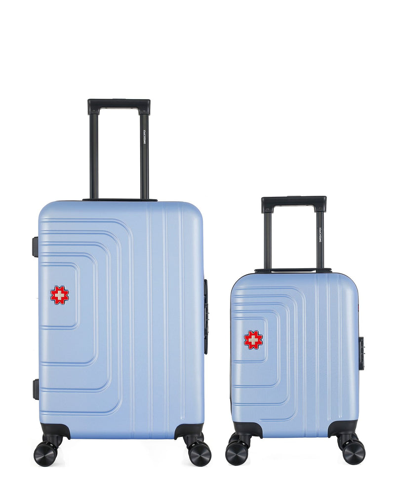 SWISS KOPPER - LOT DE 2 - Valises weekend et cabine XXS RUTI