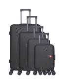 SPIEZ-M - 4-piece hard-shell suitcase set - Large suitcase, Medium suitcase, Cabin S and Cabin XXS - SWISS KOPPER