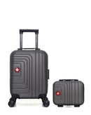SWISS KOPPER - LOT DE 2 - Valises cabine XXS et vanity RUTI