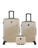 3 Luggages Bundle Large 75cm, Medium 65cm and Vanity Case PETER