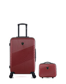 2 Luggages Bundle Medium 65cm and Vanity Case PETER