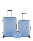 2 Luggage Bundle Medium 65cm Cabin 55cm Amazone