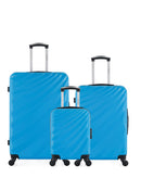 3 Luggage Bundle Large 75cm Medium 65cm Cabin 45cm Danube