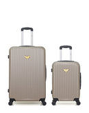 2 Luggage Bundle Large 75cm and Cabin 55cm AGATA