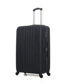 LPB LUGGAGE HAMBOURG - 4-piece luggage set in ABS (large suitcase, medium suitcase, cabin S and vanity case)