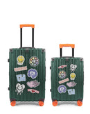 LUGERS - 2-piece hard-shell suitcase set - Medium suitcase and Cabin XS - ELEVENPARIS