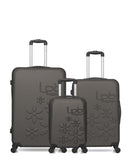 ELEONOR - 3-piece hard-shell suitcase set - Large suitcase, Medium suitcase and Cabin XXS - LPB LUGGAGE