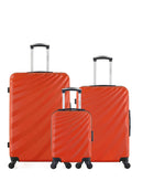 3 Luggage Bundle Large 75cm Medium 65cm Cabin 45cm Danube