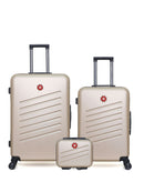 3 Luggage Bundle Large 75cm, Medium 65cm and Vanity Case ZURICH