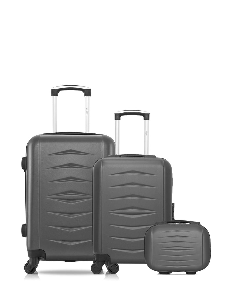 3 Luggages Bundle Cabin 55cm, Underseat 46cm and Vanity Case OVIEDO