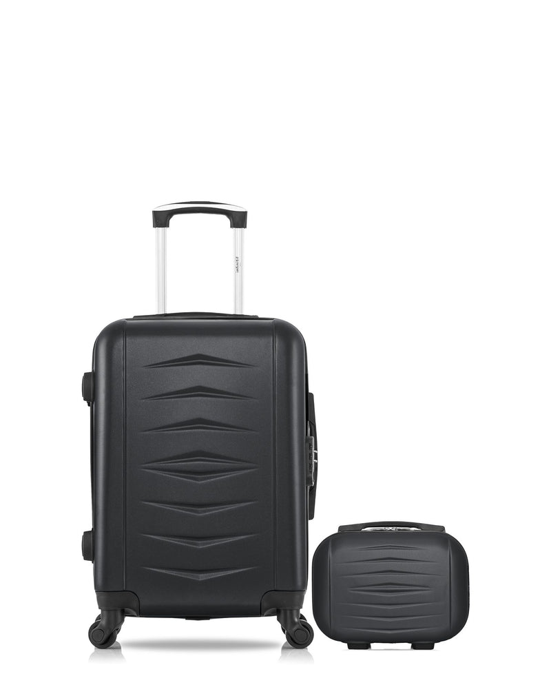 2 Luggages Bundle Cabin 55cm and Vanity Case OVIEDO