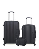 LPB LUGGAGE HAMBOURG - 3-piece luggage set in ABS (medium suitcase, cabin S and vanity case)