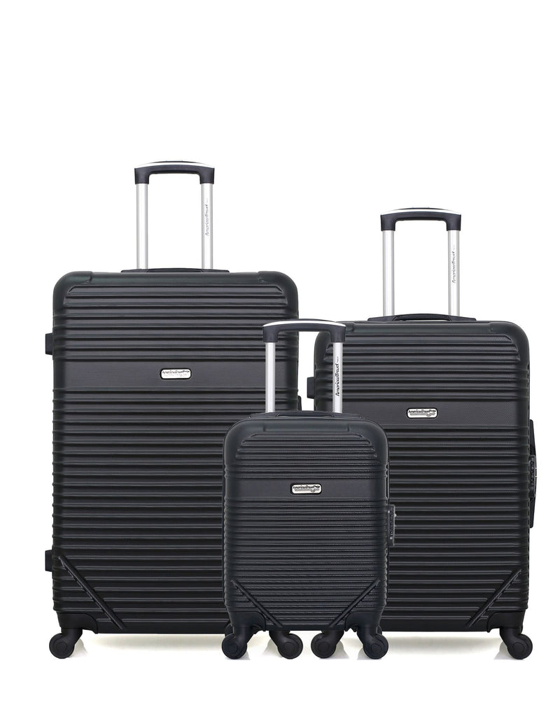 3 Luggages Bundle Large 75cm, Medium 65cm and Underseat 46cm MEMPHIS