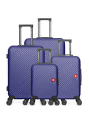 4 Luggage Bundle Large 75cm, Medium 65cm, Cabin 55cm and Underseat 46cm SPIEZ