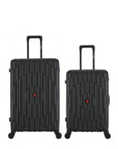 2-Piece Hard-Shell Suitcase Set ODEON - Large and Medium