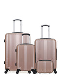 4 Luggage Bundle Large 75cm, Medium 65cm, Cabin 55cm and Vanity Case LIPARI