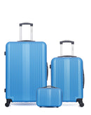 3 Luggage Bundle Large 75cm, Cabin 55cm and Vanity Case LIPARI