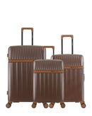 ZERMATT - 3-piece hard-shell suitcase set - Large suitcase, Medium suitcase and Cabin S - SWISS KOPPER