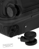 ERIDAN - 3-piece hard-shell suitcase set - Large suitcase, Medium suitcase and Cabin S - OBAGO
